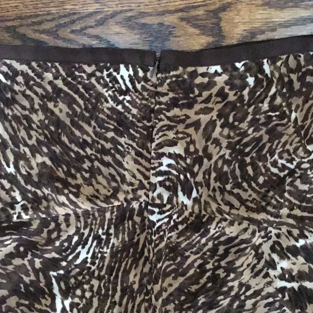 Liz Claiborne Animal Print Chiffon Skirt - Picture 6 of 9
